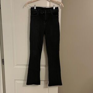 J Brand Women's Black Boot Cut Jeans